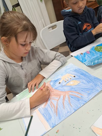 Zajęcia plastyczne 10.10.2023